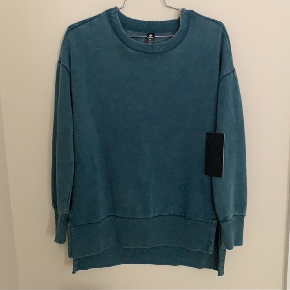 90 Degree By Reflex Teal Sweatshirt